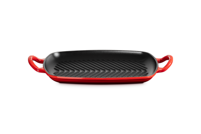 Grill rettangolare Evolution in ghisa vetrificata