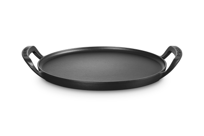 Teglia per pizza rotonda BBQ Outdoor in ghisa vetrificata