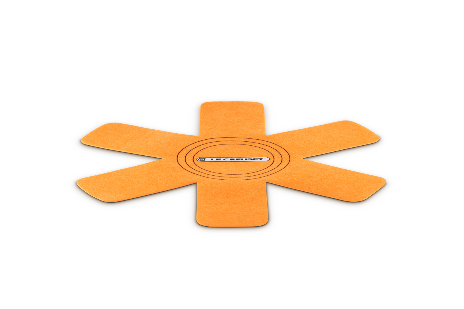 49.5 x 38.6 x 1.3 cm Le Creuset 95003440090300 Set di 3 Salvapentola Arancione 