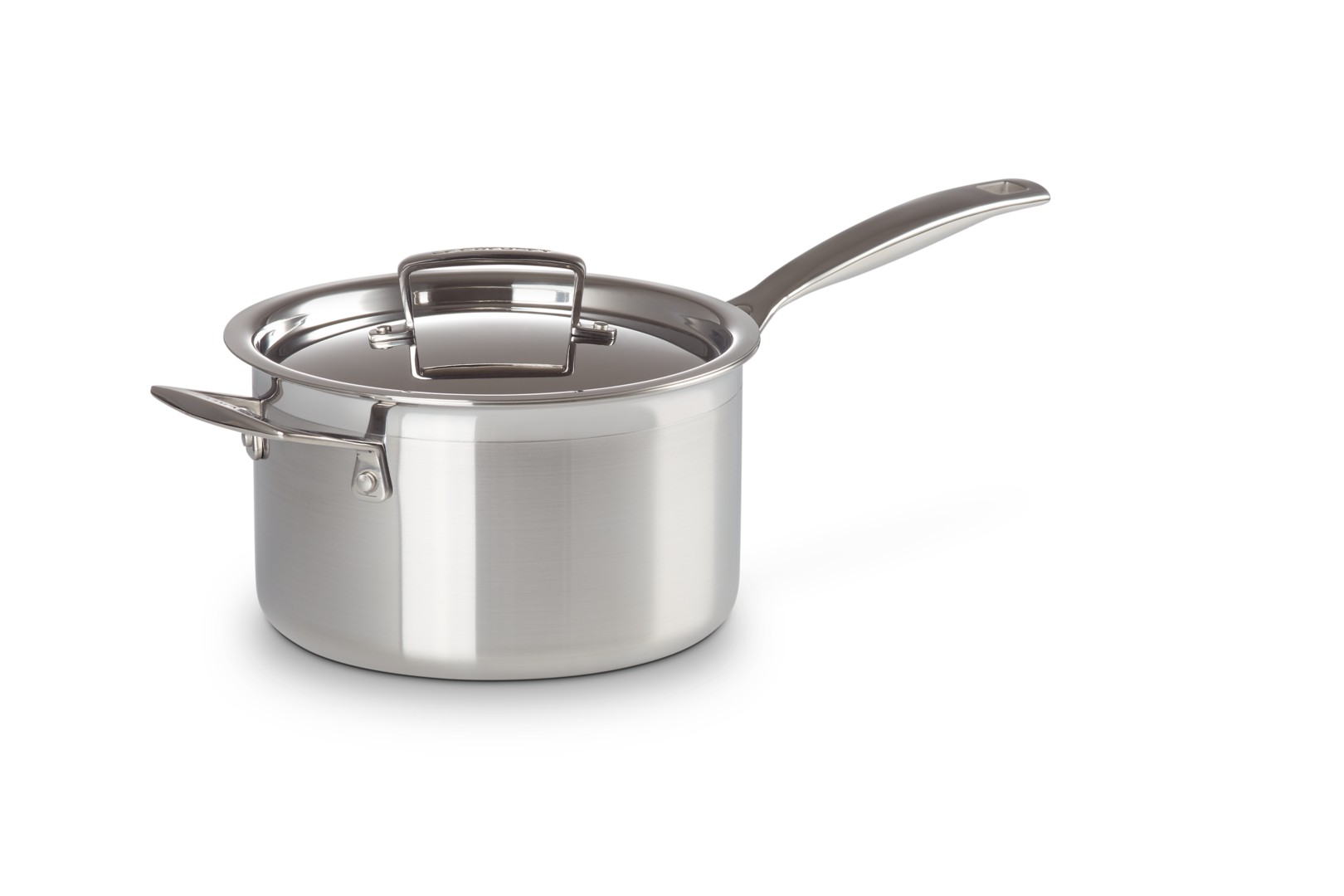 Hemoton Chefs Casseruola Classica in Acciaio Inox Manico Lungo Pentola in Acciaio Inox Accessori Cucina Diametro 20Cm 