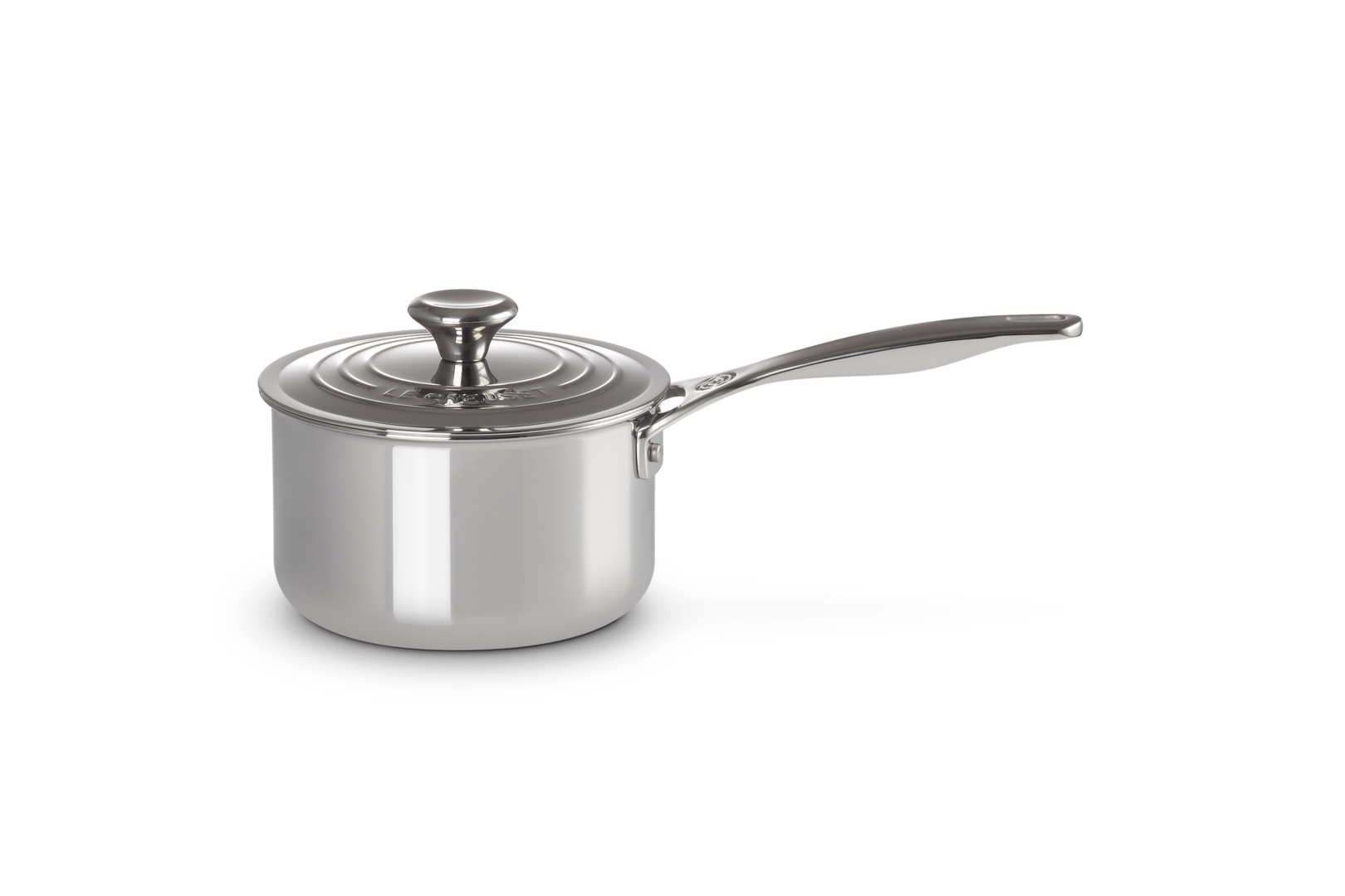 HEMOTON Casseruola con coperchio in acciaio inox Lattiera pentola da cucina pentola per burro scaldavivande latte bollente 18 cm 