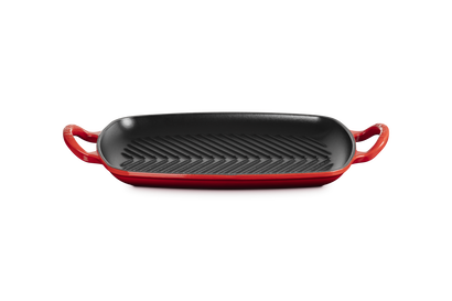 Grill rettangolare Evolution in ghisa vetrificata