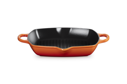Grill quadrato profondo Evolution in ghisa vetrificata