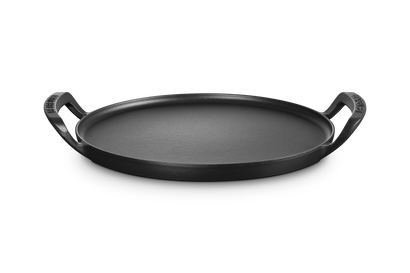Teglia per pizza rotonda BBQ Outdoor in ghisa vetrificata