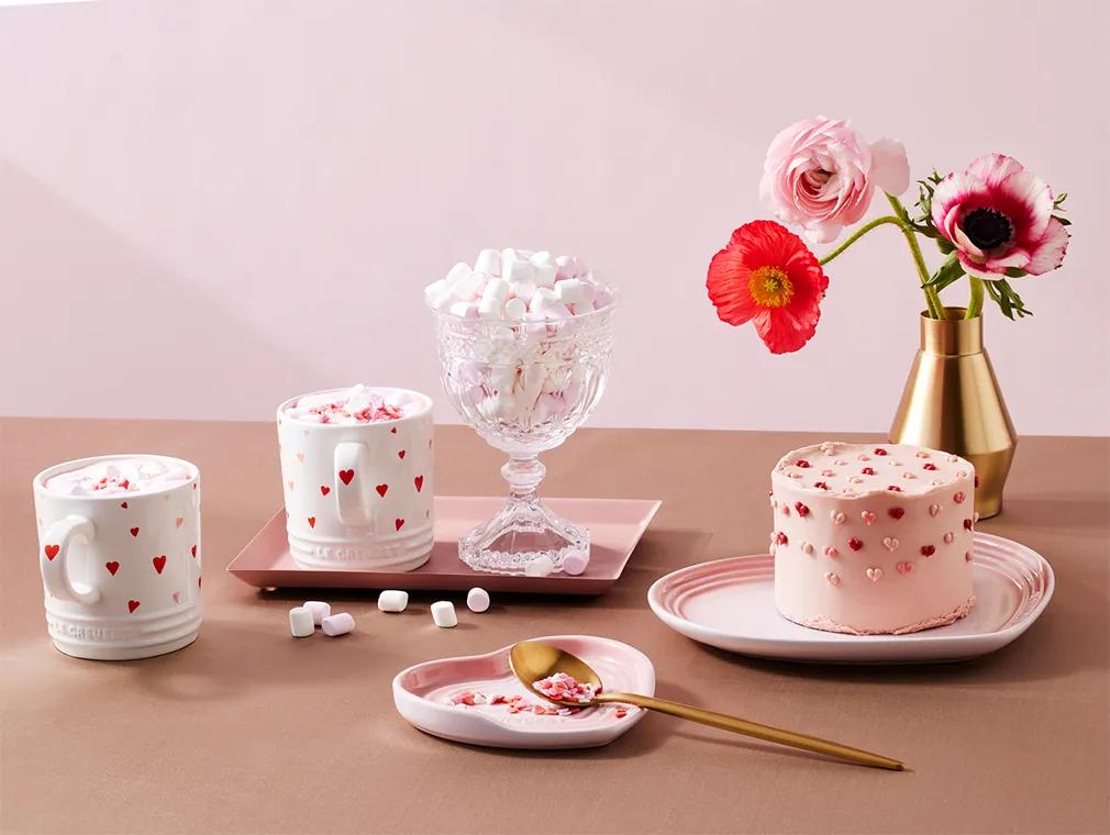 Cioccolata calda rosa