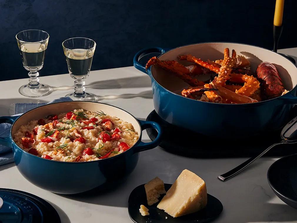 Risotto all’aragosta e granchio
