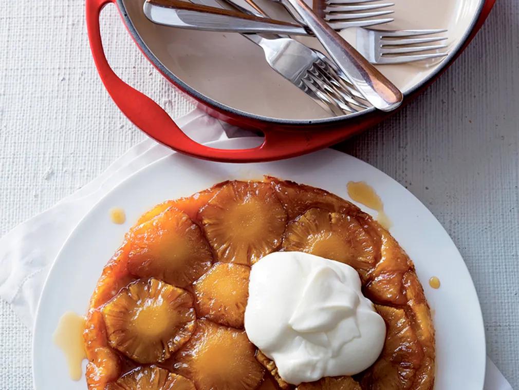 Tarte tatin di ananas