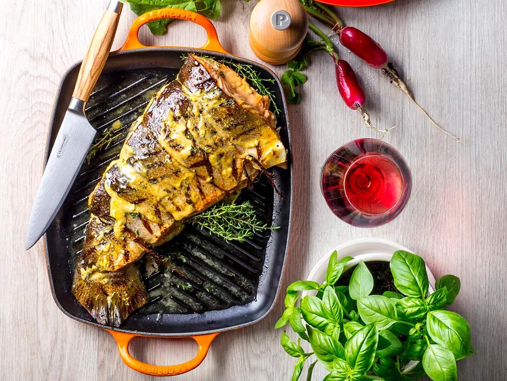 Salmone Ai Profumi Mediterranei