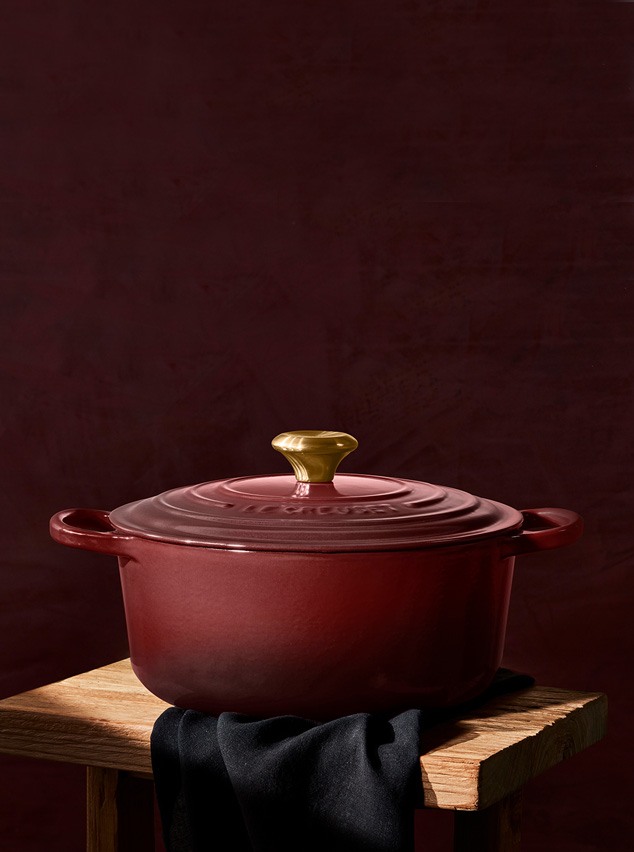 Le Creuset - Pentola cocotte in ghisa smaltata evolution 28 cm blu marsiglia